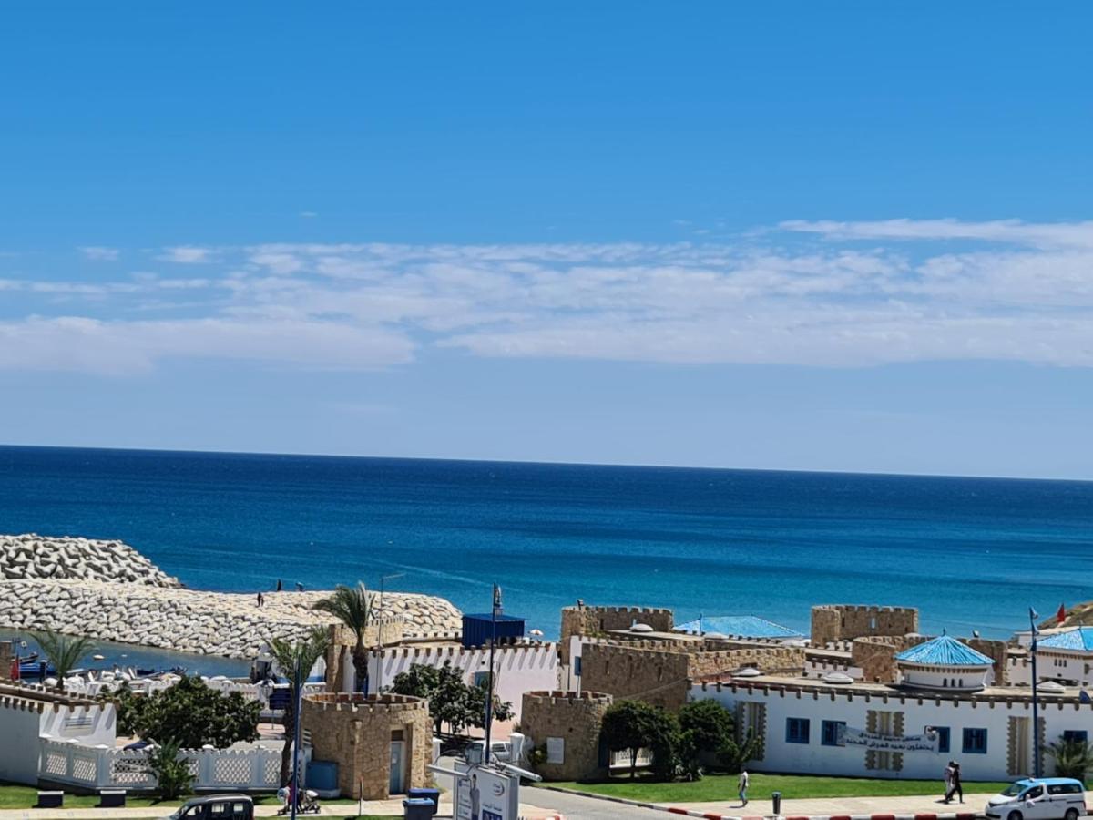 Residence Al Massira Cgi Fnideq Plage Esterno foto